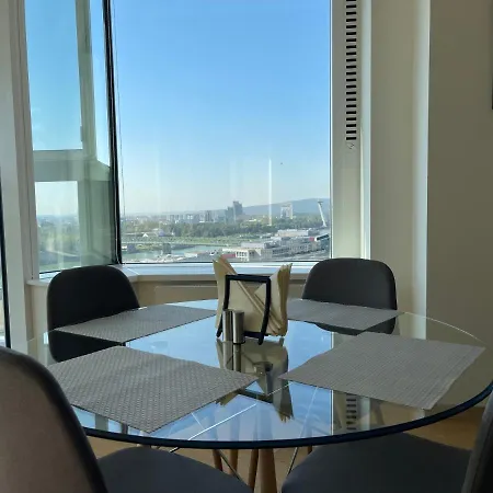 Apartman Sag Panorama 3 19th Floor Great View Free Parking *