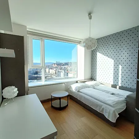 דירה Sag Panorama Apartment 3 Rooms 19Th Floor Great View Free Parking