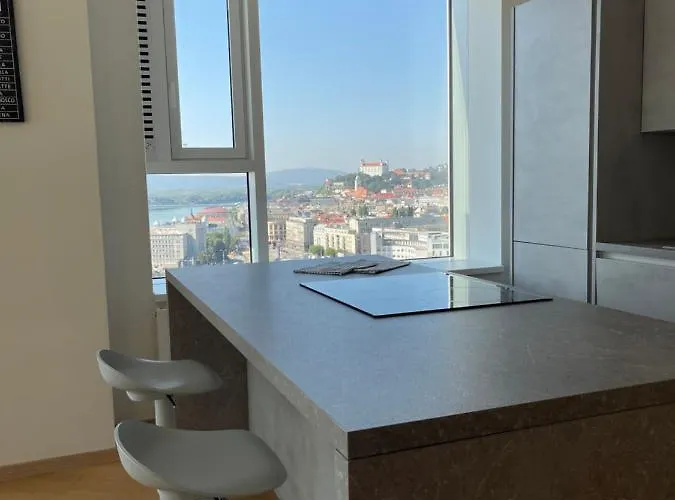 Apartment Sag Panorama Apartment 3 Rooms 19Th Floor Great View Free Parking