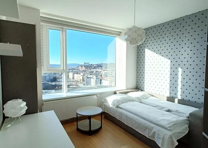 Apartment Sag Panorama Apartment 3 Rooms 19Th Floor Great View Free Parking